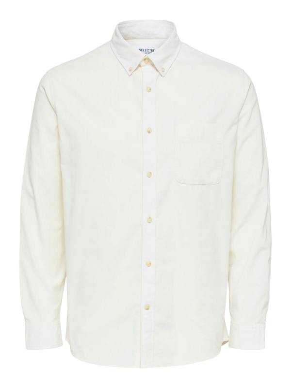 Selected Regmaker Long Sleeve Cord Shirt