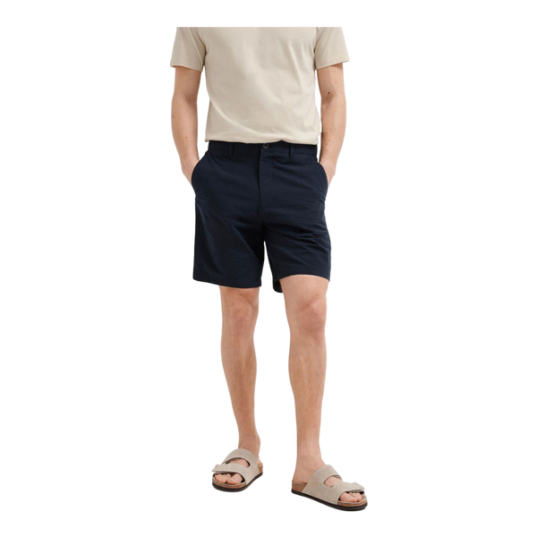 Selected Regular Karl Seersucker Shorts for Men