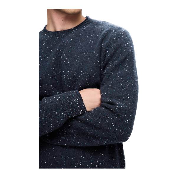 Selected Neil Long Sleeve Knit Neps Crew Neck