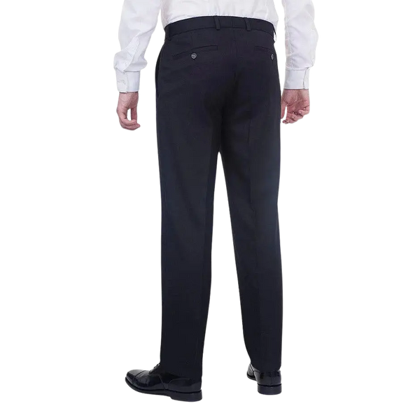 Sunwill Wool Blend Trousers in Black