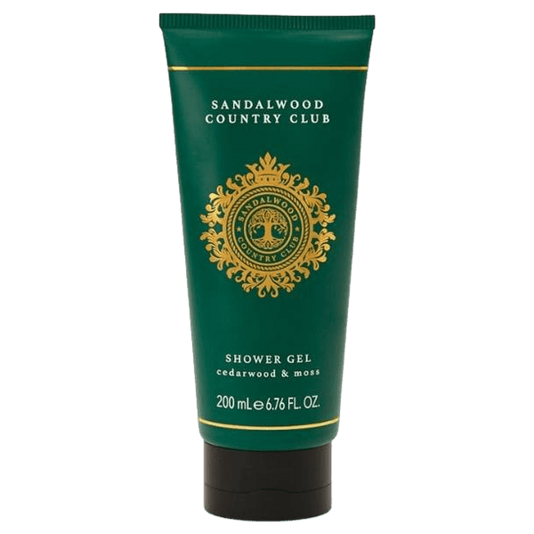 The Somerset Toiletry Co. Sandalwood Country Club Green Signature Cedarwood & Moss Shower Gel 200ml