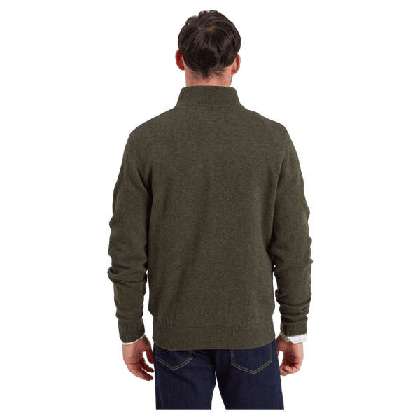 Schoffel Calton Cotton Cashmere Quarter Zip Jumper