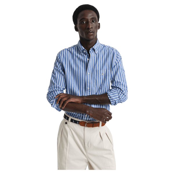 GANT Striped Classic Poplin Shirt