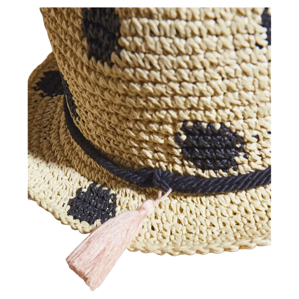 White Stuff Spot Trilby Hat