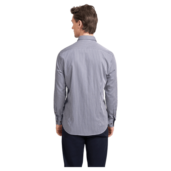 Bugatti Long Sleeve Stripe Shirt for Men