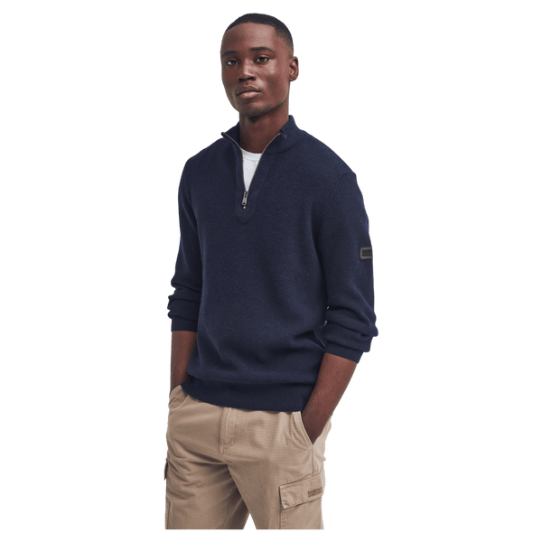 Barbour International Crawley Funnel Neck Jumper for Men