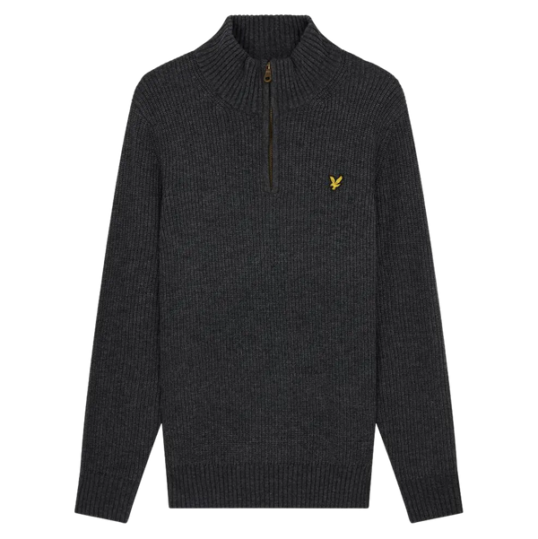 Lyle & Scott Ribbed 1/4 Zip Jumper