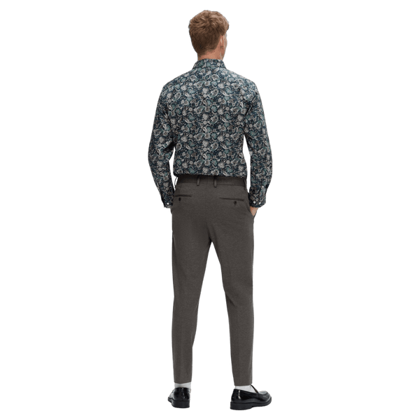 Selected Soho Long Sleeve Patterned Shirt