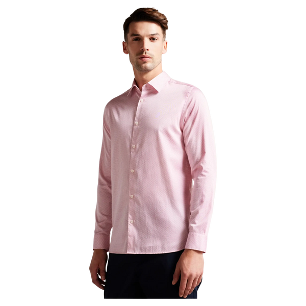 Ted Baker Willet Long Sleeve Pattern Shirt