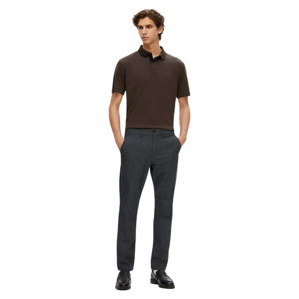 Selected Slim Fit Miles 175 Brushed Trousers