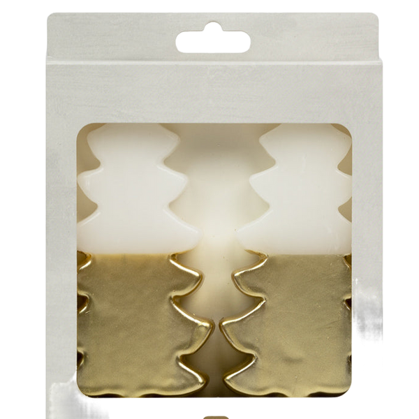 Candle Shop, Tree Shaped Candle 2 Pack