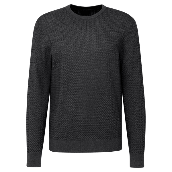 Bugatti Crew Neck Weave Jumper