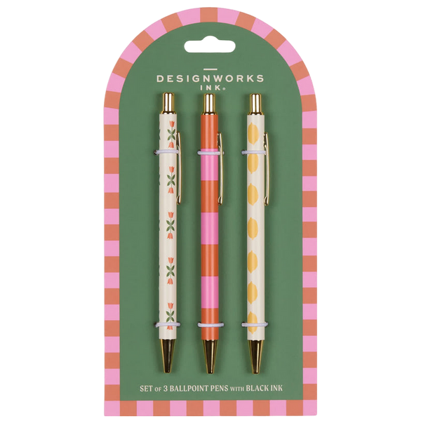 Gentlemen's Hardware A Dopo Set of 3 Pens