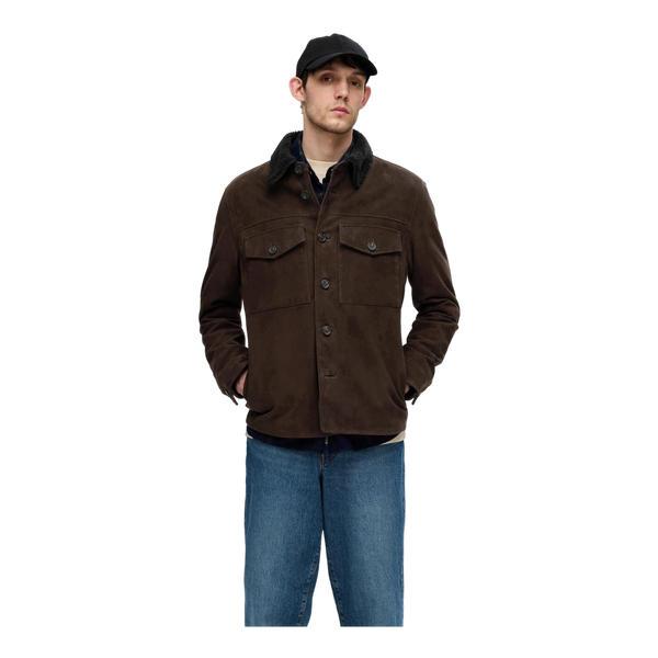 Selected Ross Suede Overshirt