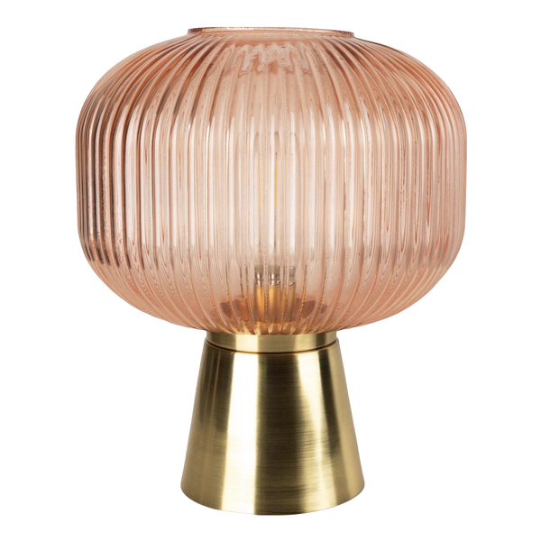 Candlelight Round Ridged Led Lamp