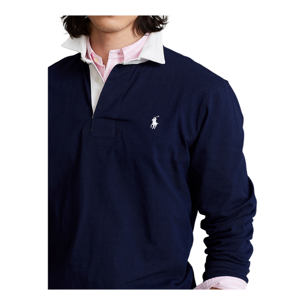 Polo Ralph Lauren Long Sleeve Knit Rugby Shirt for Men