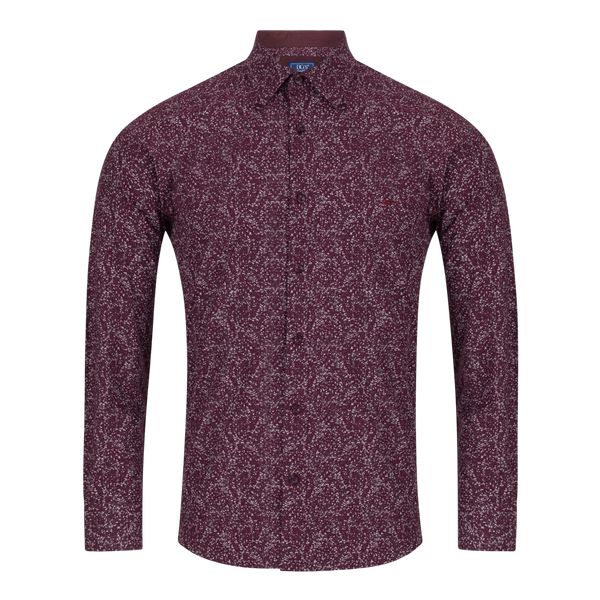 DG's Drifter Speckled Print Long Sleeve Shirt