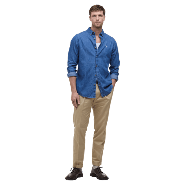 Barbour Chambray Crest Tailored Fit Shirt