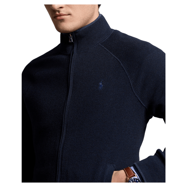 Polo Ralph Lauren Long Sleeve Full Zip Knit Jumper