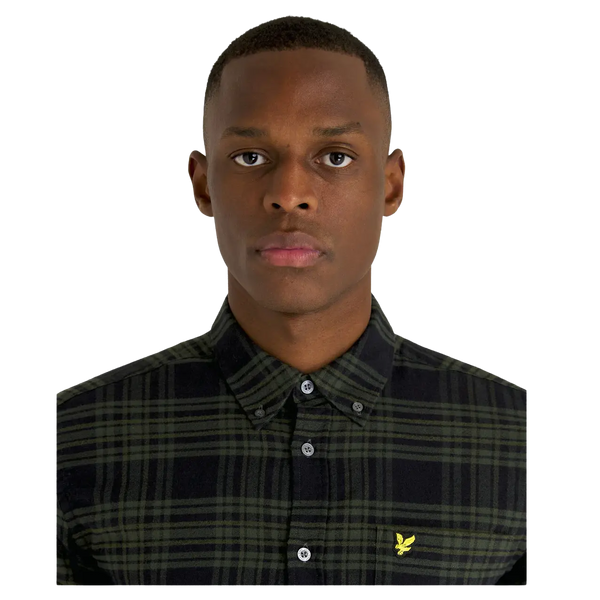 Lyle & Scott Check Flannel Shirt for Men