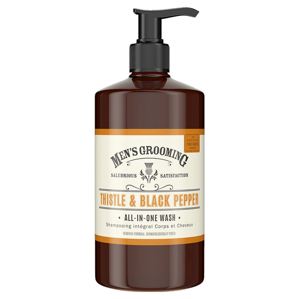 The Scottish Fine Soaps Company Thistle & Black Pepper All In One Wash - 500ml