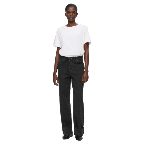 Selected Femme Roby Mid Waist Wide Leg Jeans