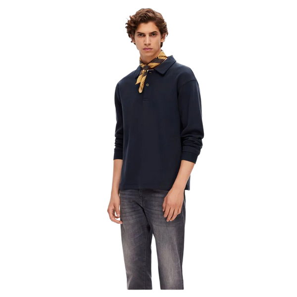 Selected Dap Long Sleeve Polo Shirt