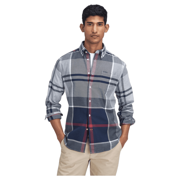 Barbour Dunoon Tailored Fit Tartan Long Sleeve Shirt