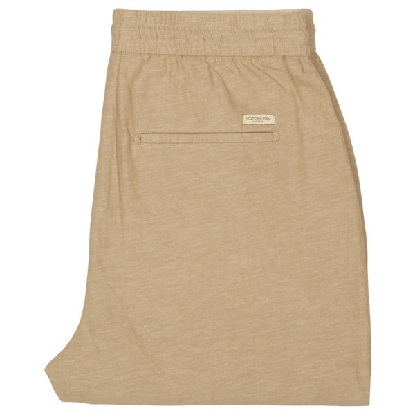 Scotch & Soda Fave Cotton Linen Bermuda Shorts for Men