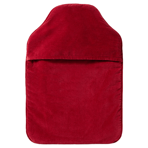 Elizabeth Scarlett Sacred Heart Velvet Hot Water Bottle