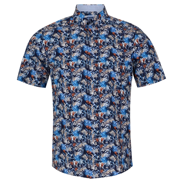 DG's Drifter Short Sleeve Floral Print Shirt