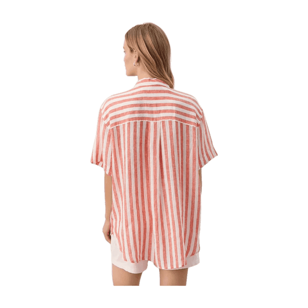 Part Two Garine PW Short Sleeve Linen Shirt for Women