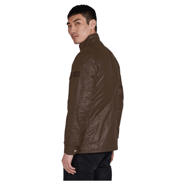 Barbour Duke Wax Jacket in Bark