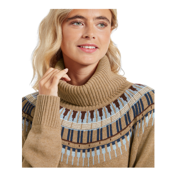 Schoffel Filey Fairisle Roll Neck Jumper