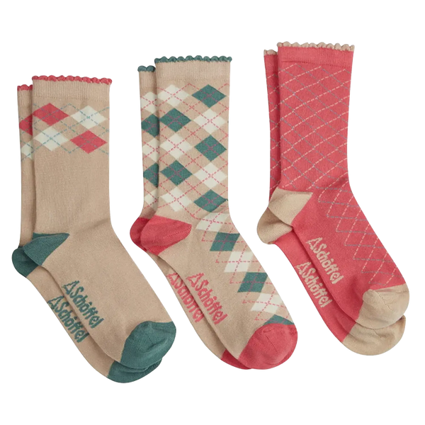 Schoffel Ladies Bamboo Socks - Box Of 3