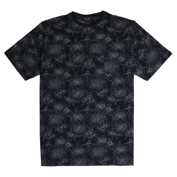 Espionage Floral Print T-Shirt