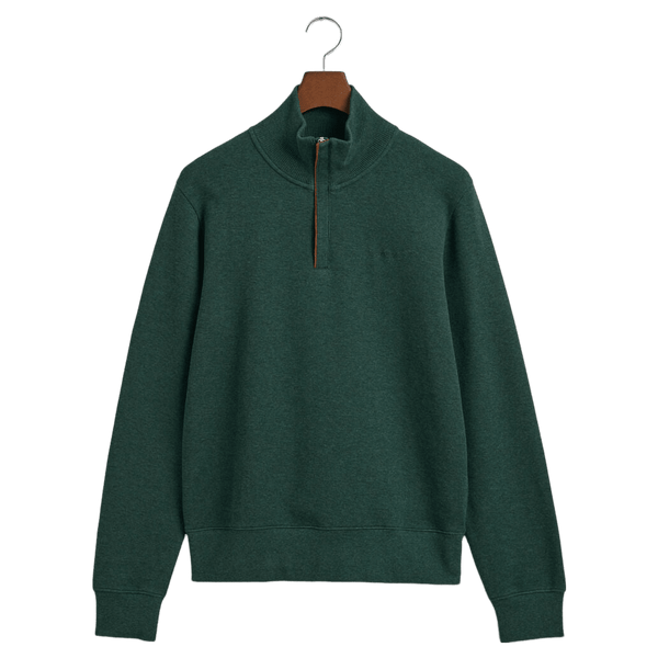 GANT Sacker Rib Half Zip Sweatshirt for Men