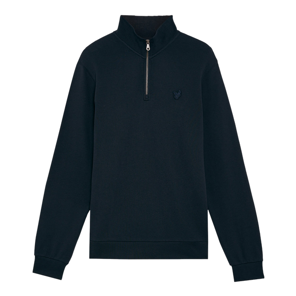 Lyle & Scott Tonal Eagle Quarter Zip Sweatshirt