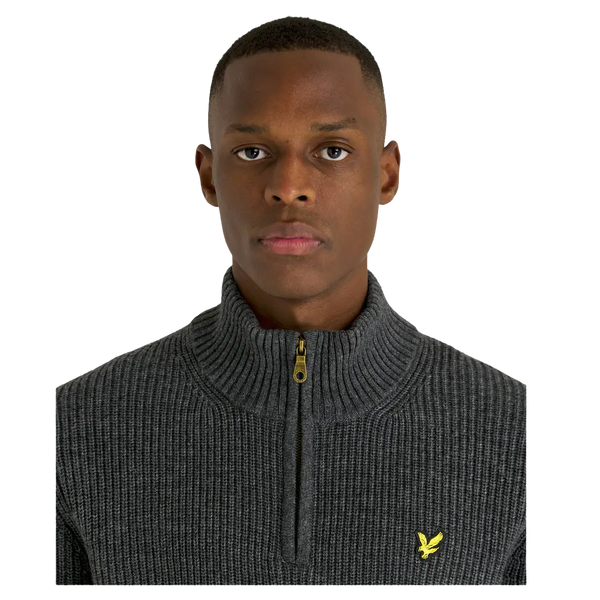 Lyle & Scott Ribbed 1/4 Zip Jumper