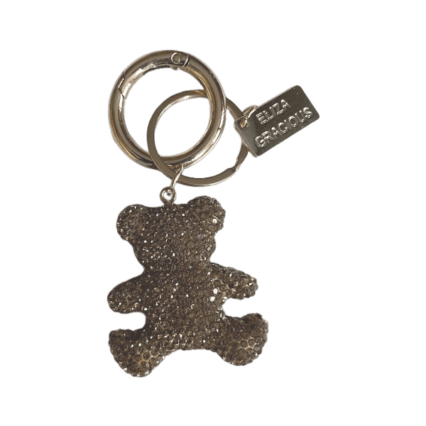 Eliza Gracious Crystal Teddy Bear Bag Charm/keyring