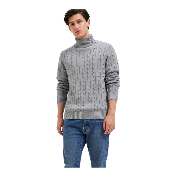 Selected Ryan Structured Roll Neck