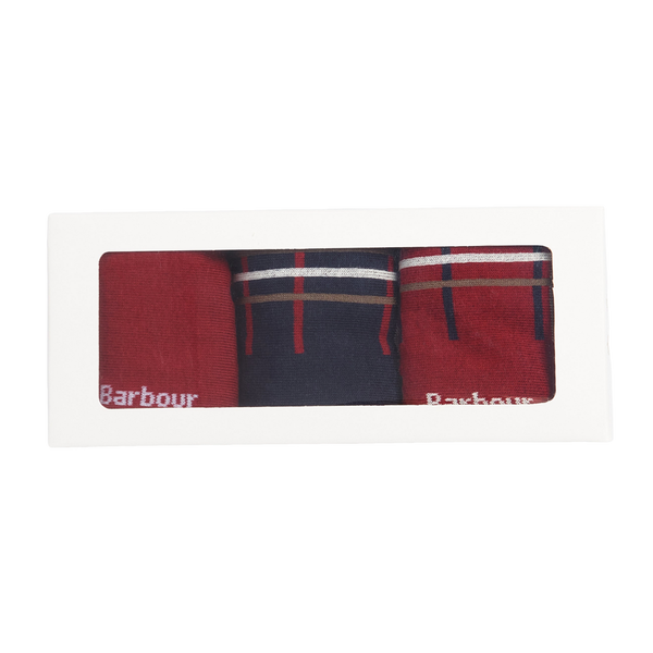 Barbour Tartan Socks Gift Box