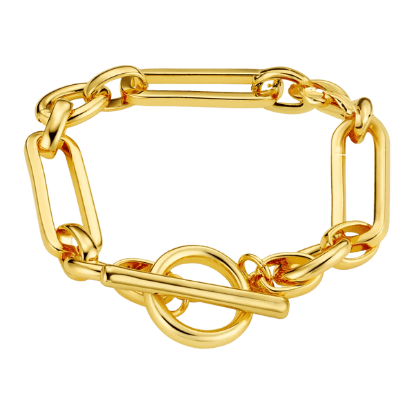 Orelia Jewellery Rectangular Link T-Bar Bracelet