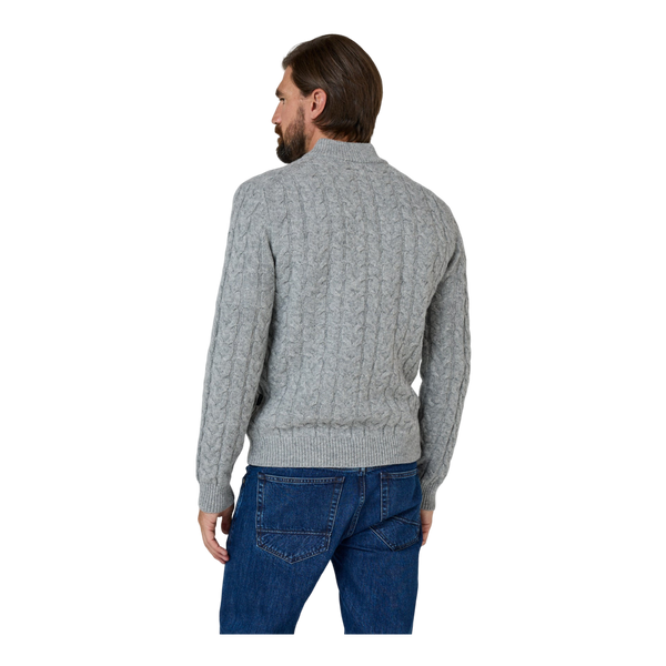 Oliver Sweeney Darlington 1/4 Zip Cable Knit