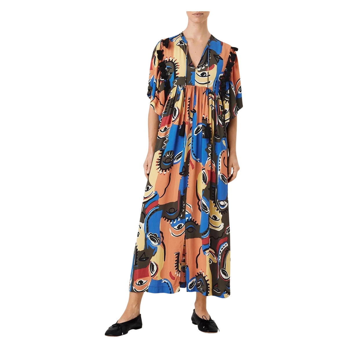 Masai Nillon Maxi Dress For Women | Coes