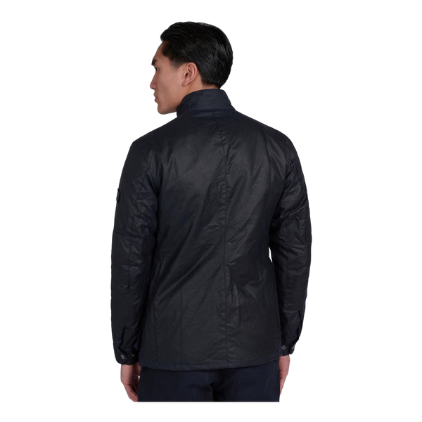 Barbour Duke Wax Jacket in Navy