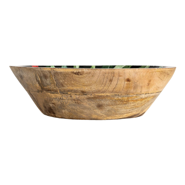 Candlelight Mango Wood Bowl