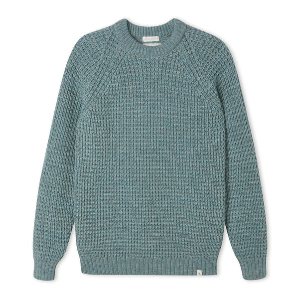 Peregrine Waffle Crew Neck Jumper