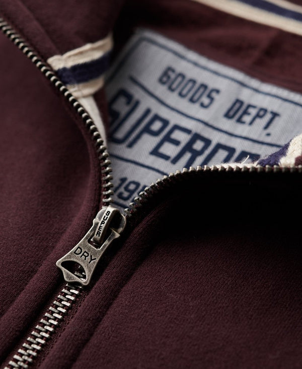 Superdry Essential Logo Henley 1/4 Zip Jumper