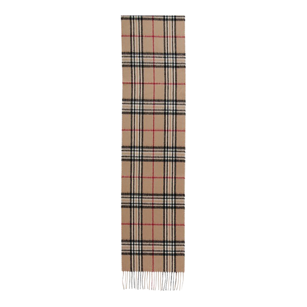 Fraas Plaid Wool/Cashmere Scarf